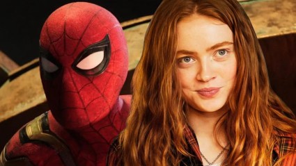 Sadie Sink and Spider-Man