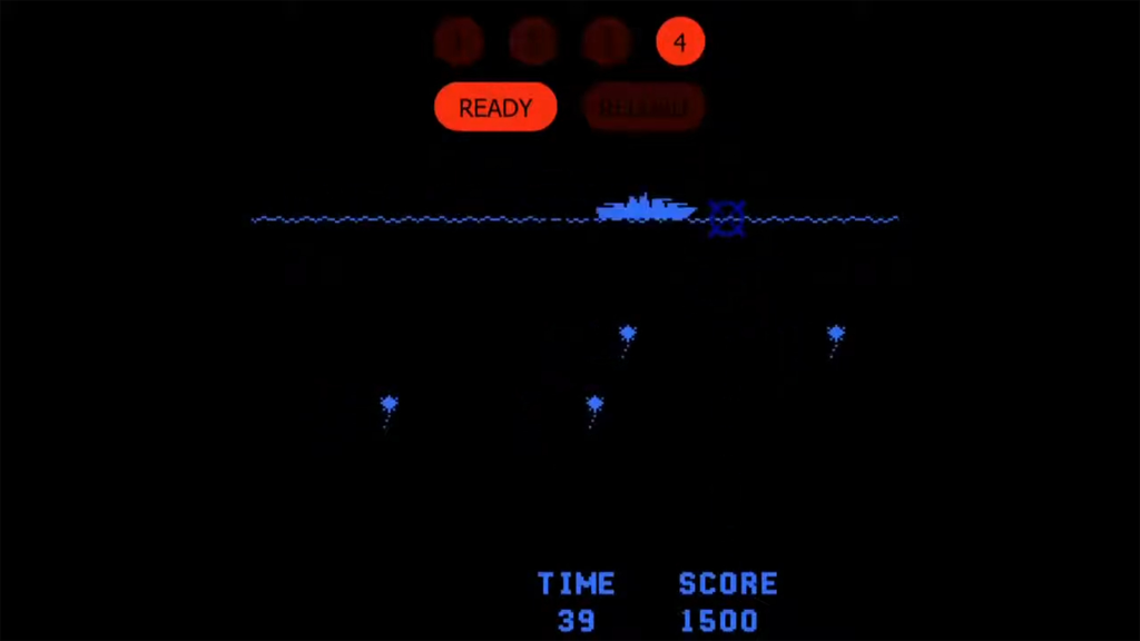 A screenshot from Sea Wolf.