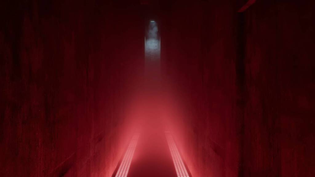 Silent Hill Townfall scary red hallway