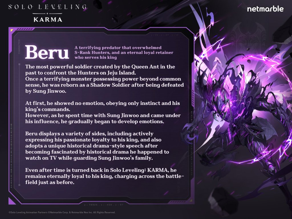 Solo Leveling Beru