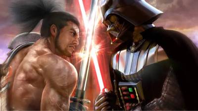 Soul Calibur 4 Mitsurugi vs Darth Vader
