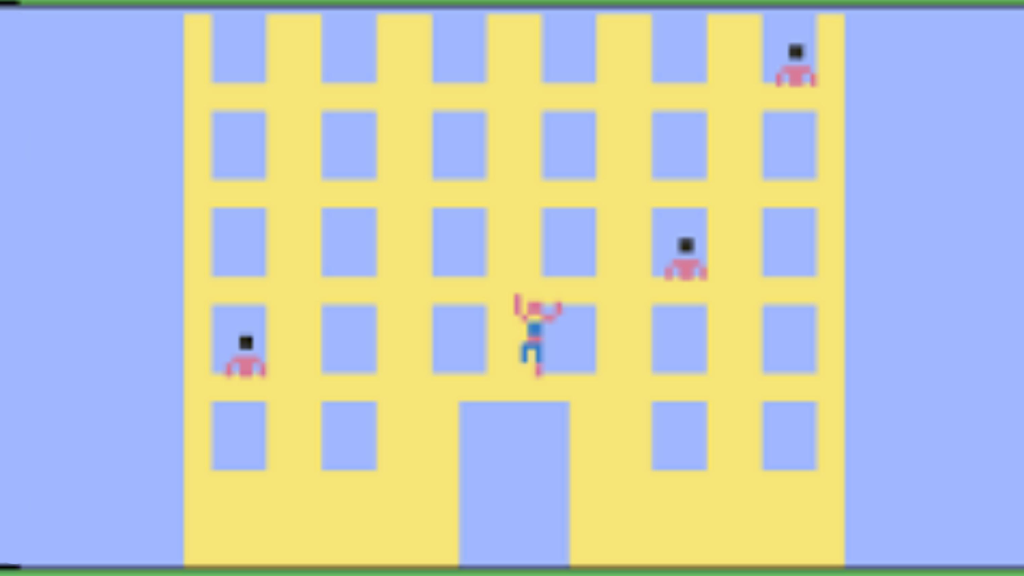 A screenshot from Spider-Man (1982).