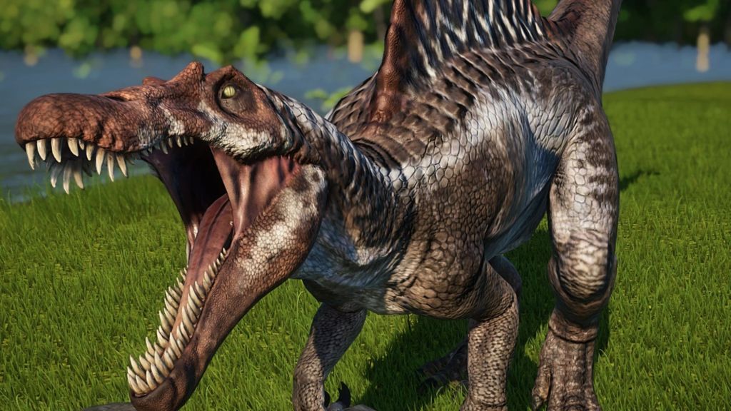 Spinosaurus in Jurassic World