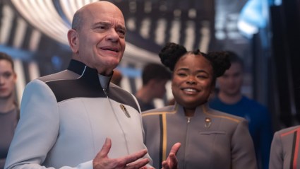 The Doctor and SAM in Starfleet Academy