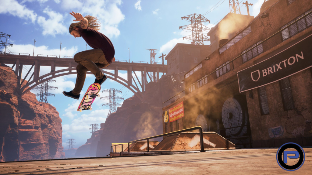 A screenshot from Tony Hawk Pro Skater 1+2.