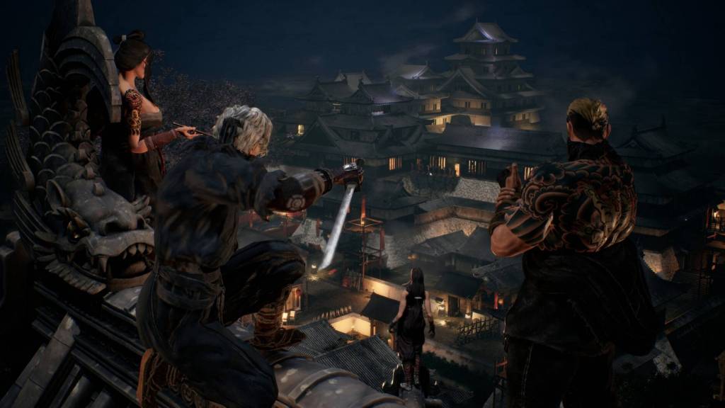 Yakoh Shinobi Ops multiple ninja character gathering up