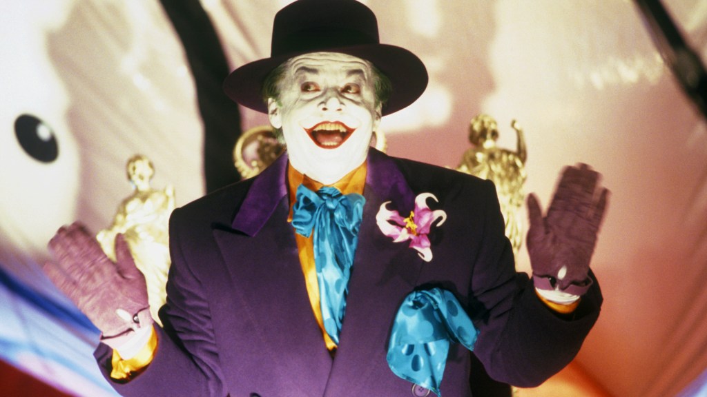 Jack Nicholson as the Joker in Batman (1989)