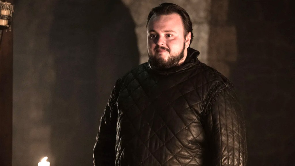 John Bradley as Samwell Tarly in Game of Thrones