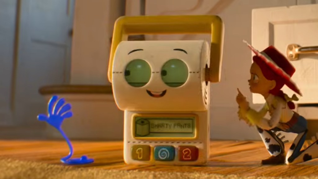 Smarty Pants in the trailer for Toy Story 5