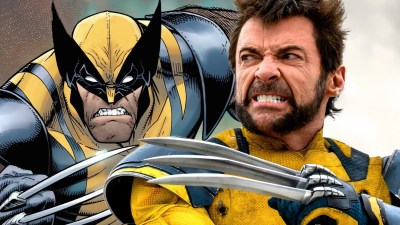 Split image of Wolverine in Marvel Comics and the MCU