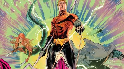 Aquaman with Justice League Blue