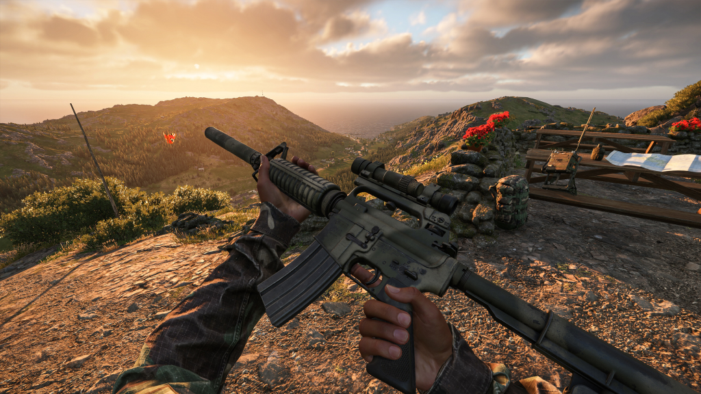 A screenshot from Arma Reforger.