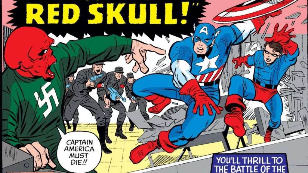 Captain America vs Red Skull
