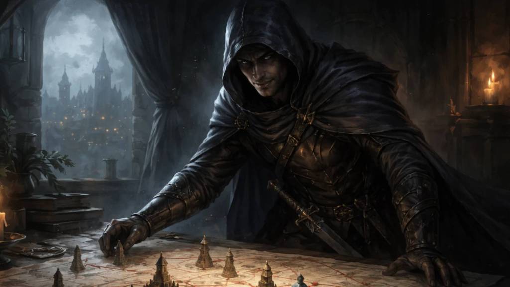 D&D Rogue Mastermind character