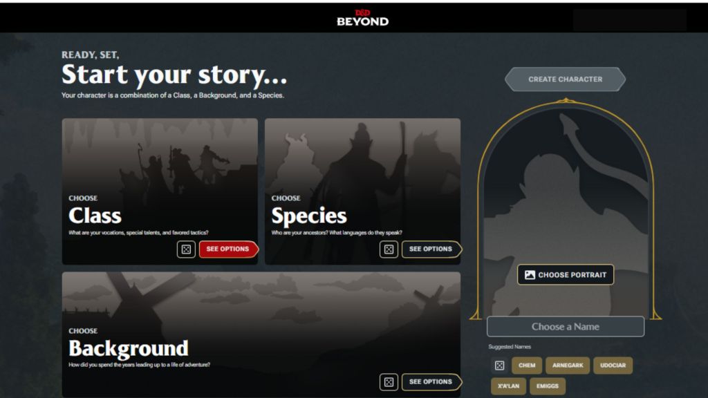 DnD Beyond Quickbuilder Update