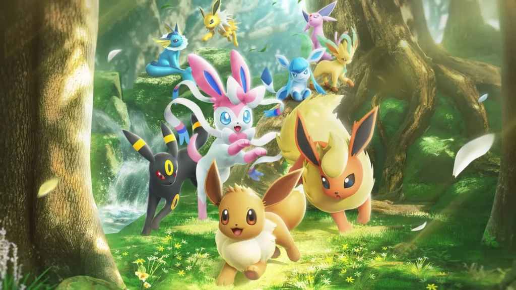 Pokemon TCG Pocket Eevee Grove