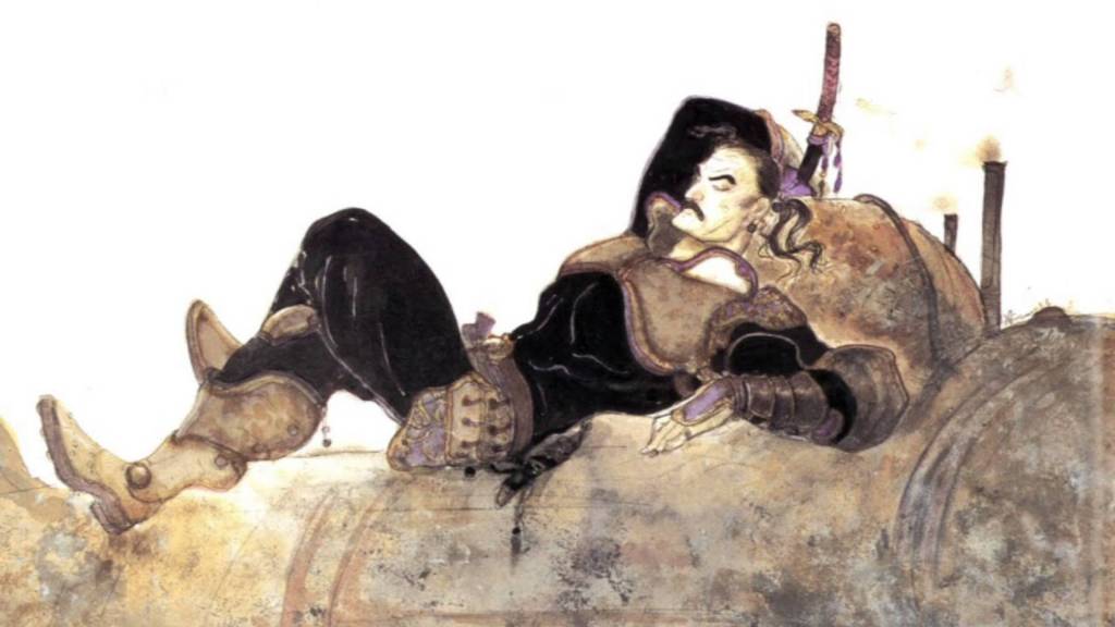 Final Fantasy 6 Cyan Garamonde party character