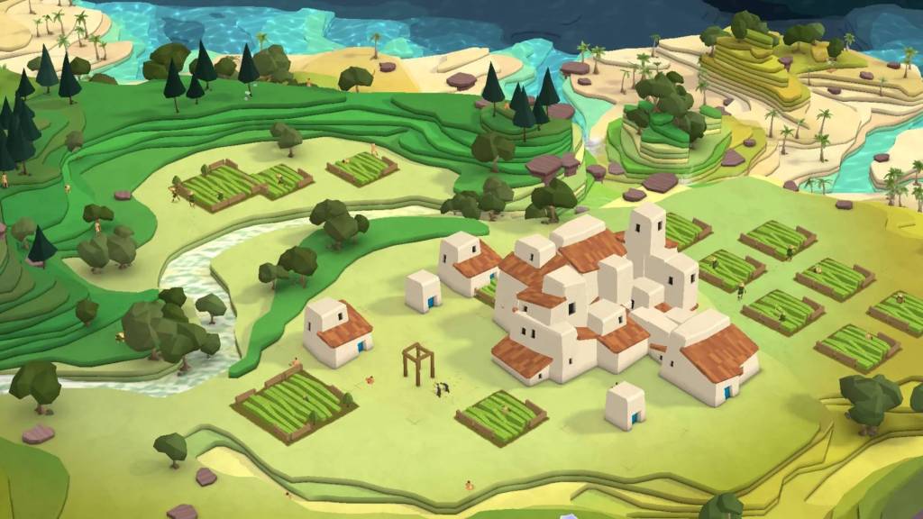 GODUS world from above keyart