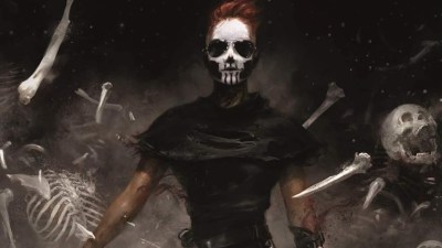 The cropped cover of Gideon the Ninth by Tamsyn Muir