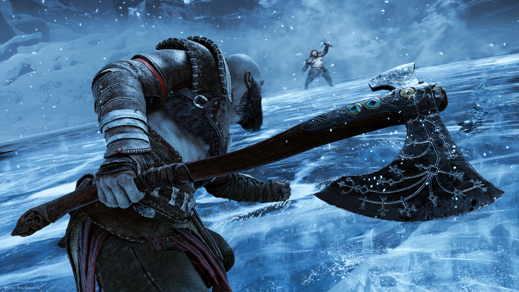 A screenshot from God of War: Ragnarök.