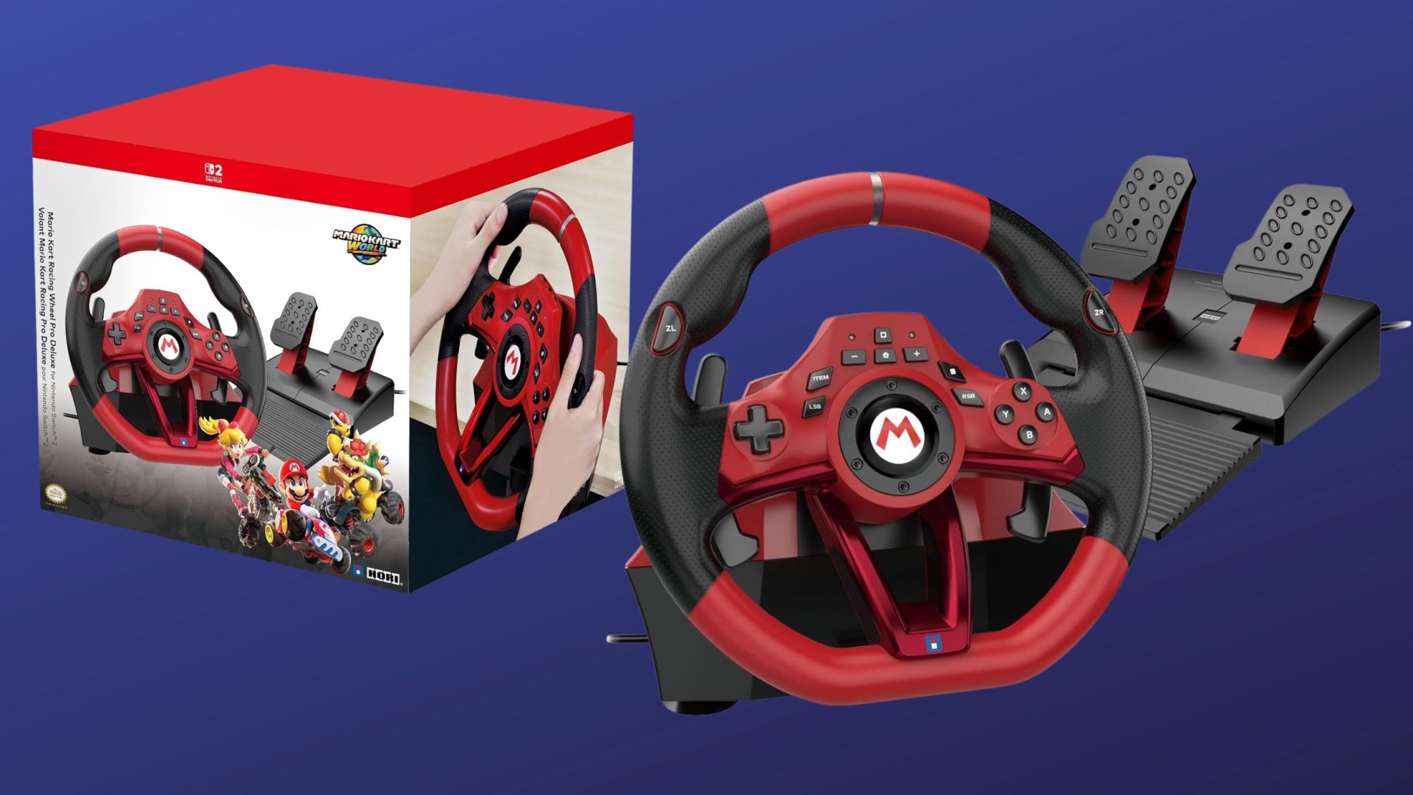 Official Mario Kart Racing Wheel Pro Deluxe for Nintendo Switch 2 Is Up for Preorder