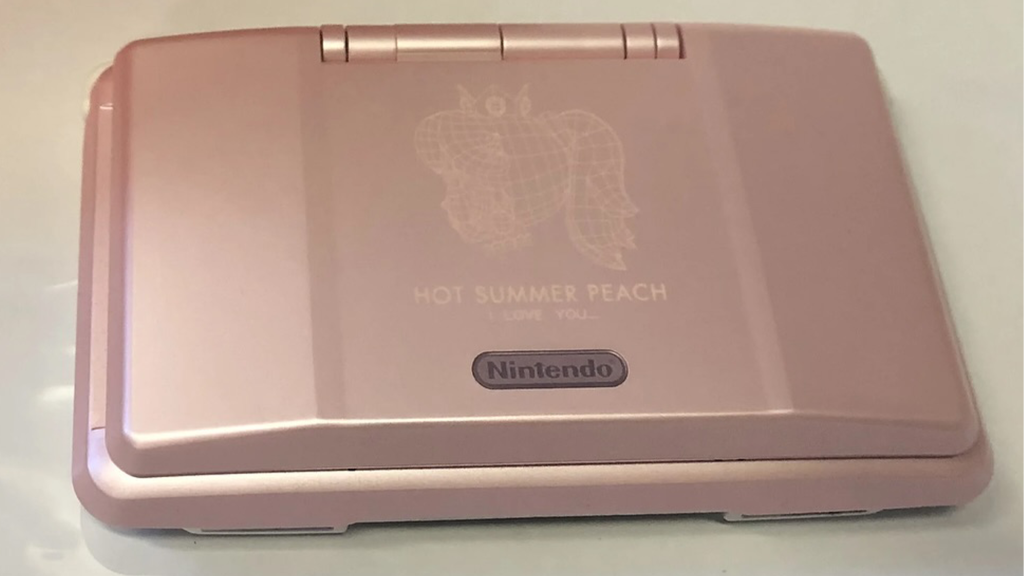 The Hot Summer Peach Nintendo DS.