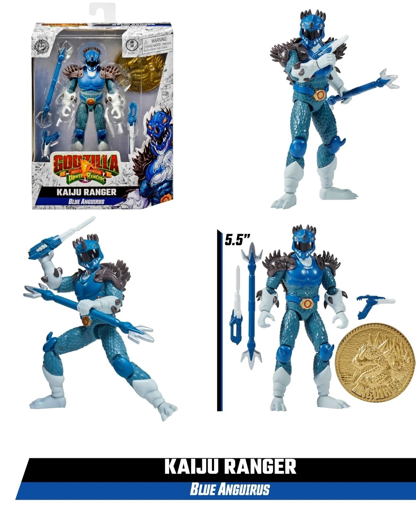 Godzilla Vs Ranger Godzilla vs. Power Rangers Kaiju Figures Are Finally Available (And ...