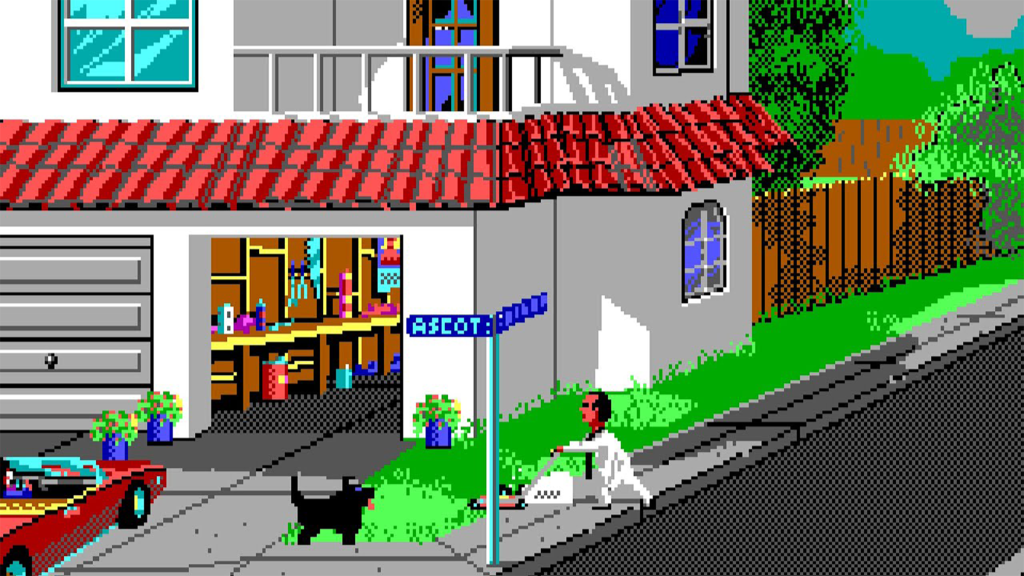 A screenshot from Leisure Suit Larry 2 - Looking For Love (In Several Wrong Places).