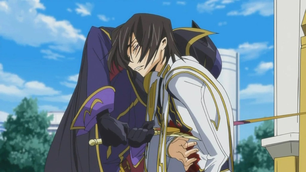 Lelouch's death in Code Geass