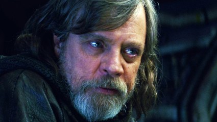 Luke Skywalker in The Last Jedi