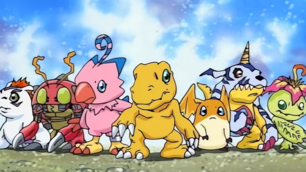 The main Digimon in the original Digimon Adventure anime