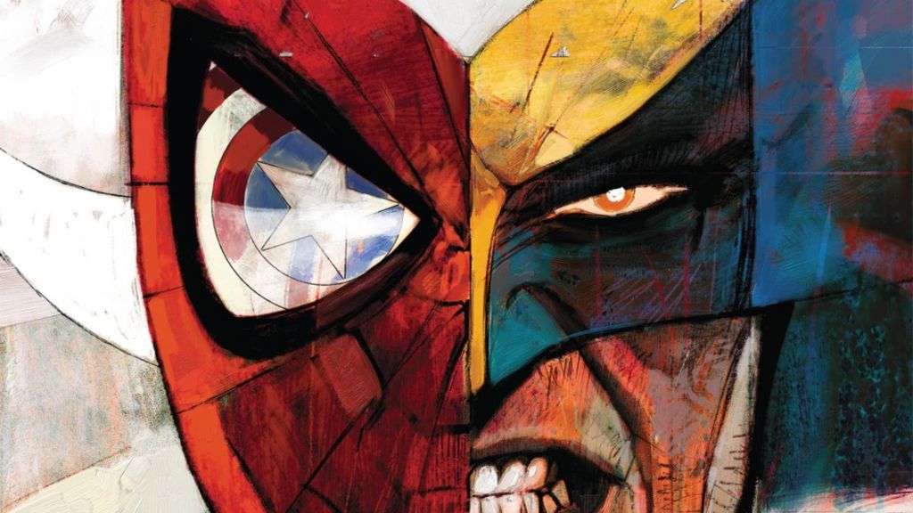 Moon Knight as Spider-Man and Wolverine