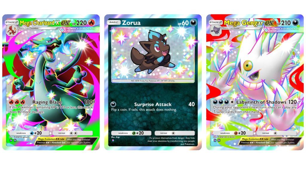 New Mega Shine Cards Pokemon TCG Pocket