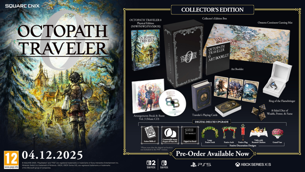 The Octopath Traveler 0 (Collector’s Edition) - Switch 2.