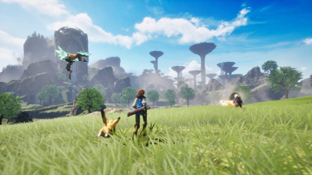 Pickmon open world keyart