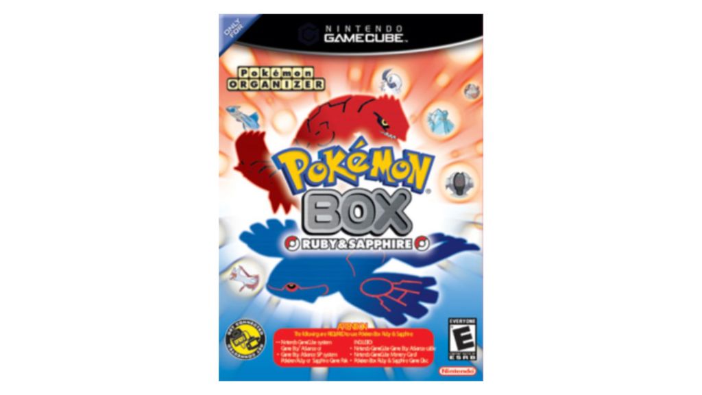 Pokemon Box Ruby and Sapphire
