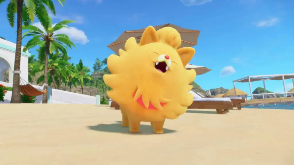 Pokemon Winds and Waves Pombon fire-type starter