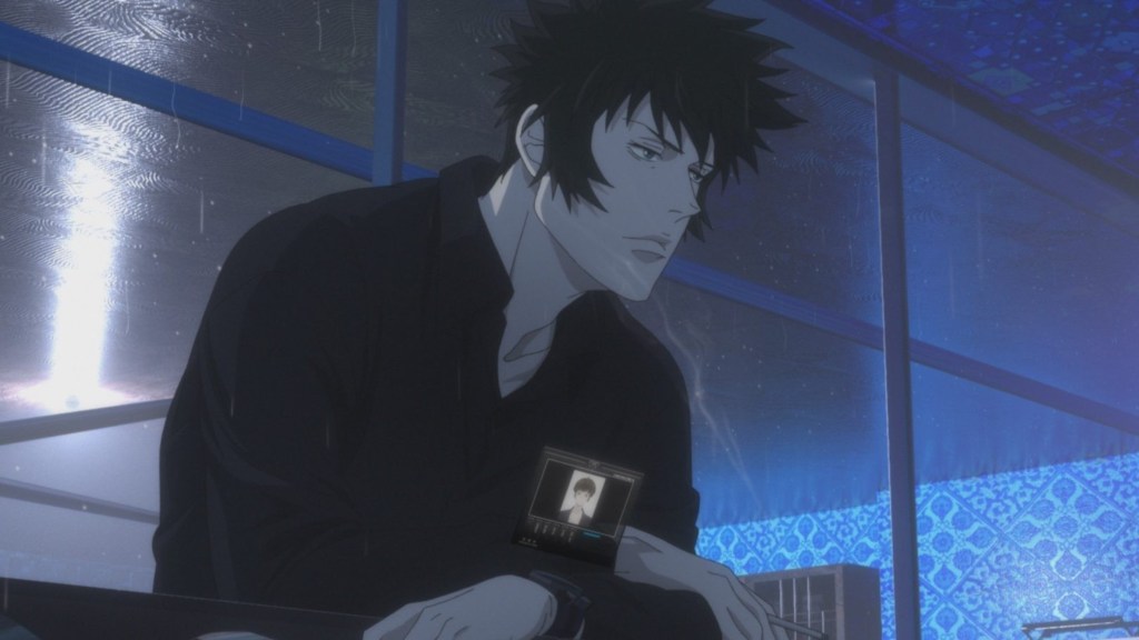 Shinya Kogami in Psycho-Pass anime