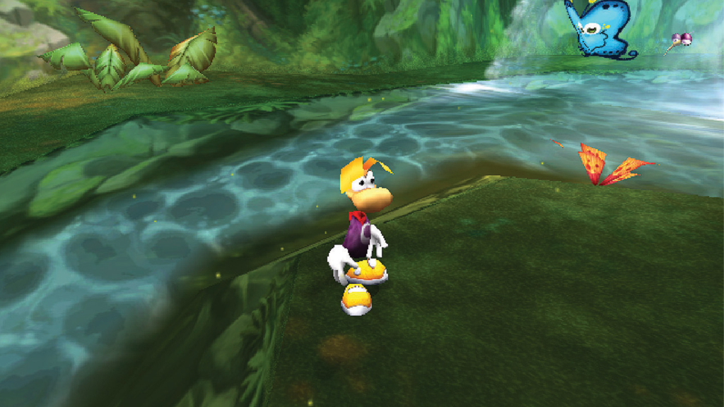 A screenshot from Rayman 2: The Great Escape.