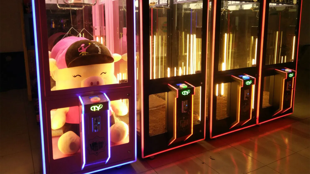 A row of Scissor Cut Machines.