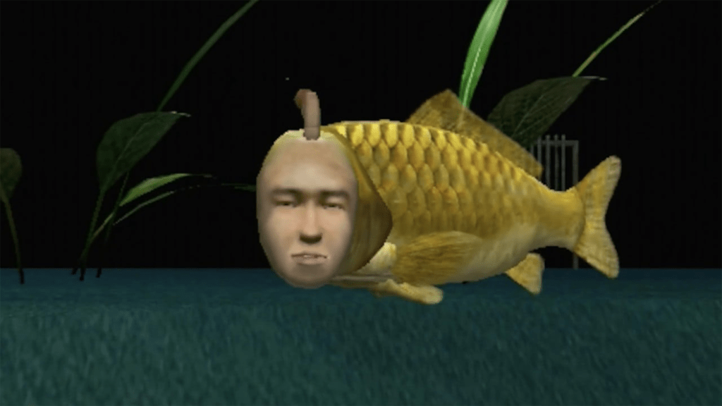 A screenshot from Seaman