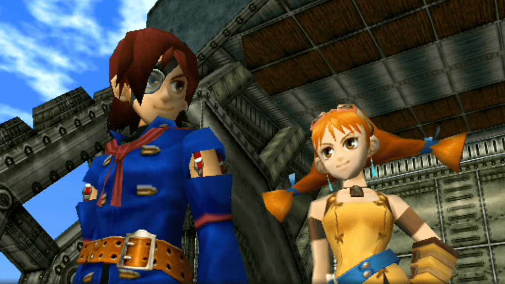 A screenshot from Skies of Arcadia.