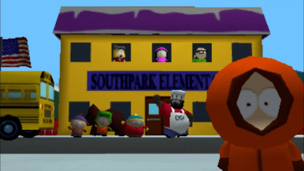 A screenshot from South Park.
