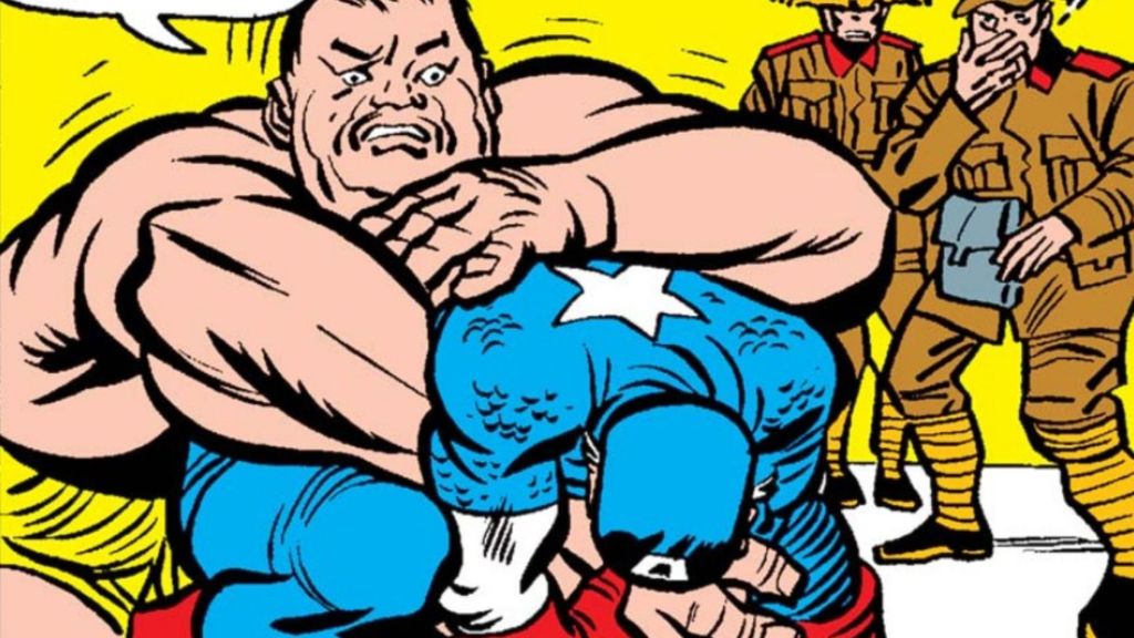 Sumo vs Captain America
