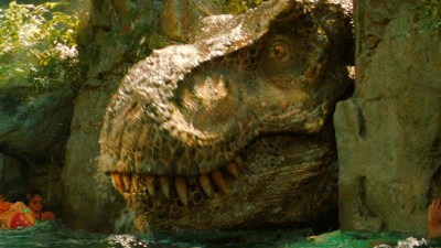 T-rex in Jurassic World Rebirth