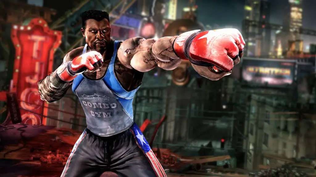T.J. Combo Killer Instinct boxer character