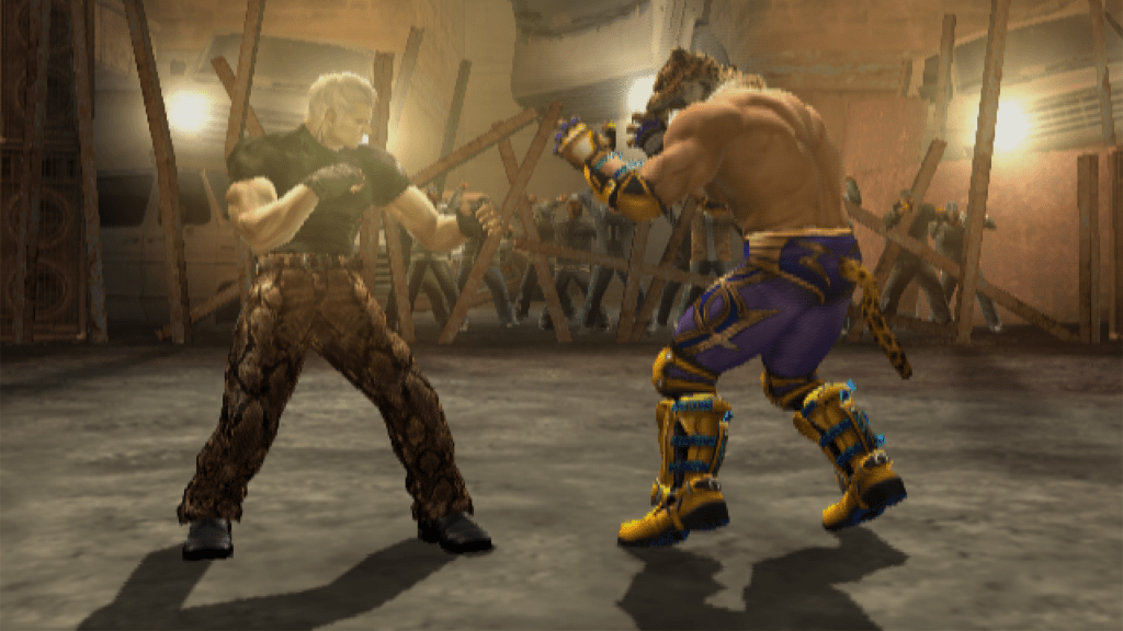A screenshot from Tekken 5.