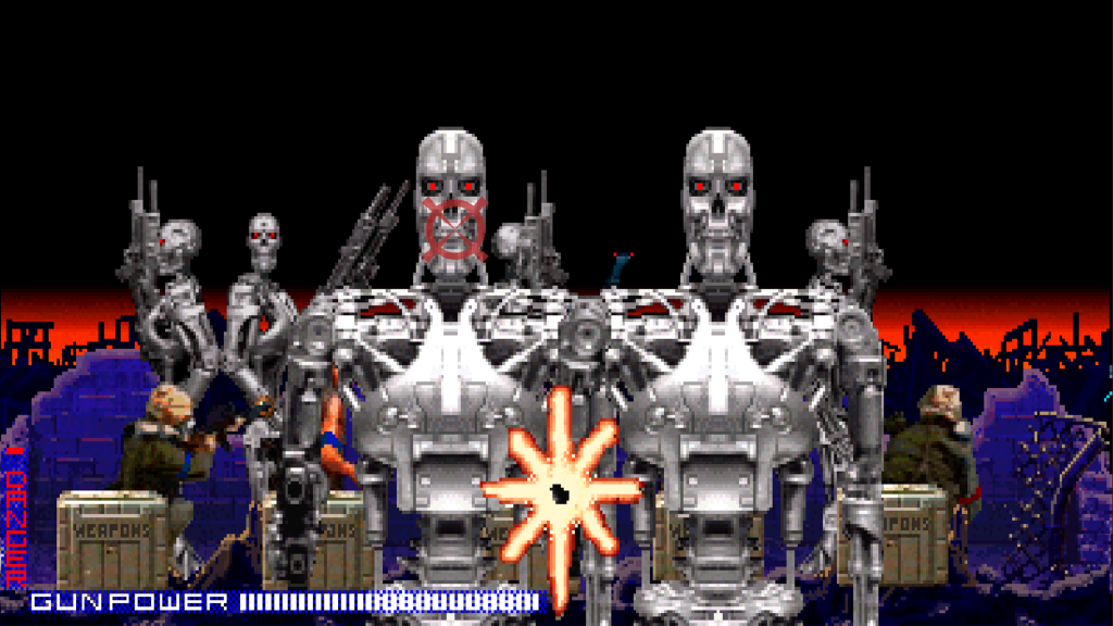A screenshot from Terminator 2: Judgment Day.