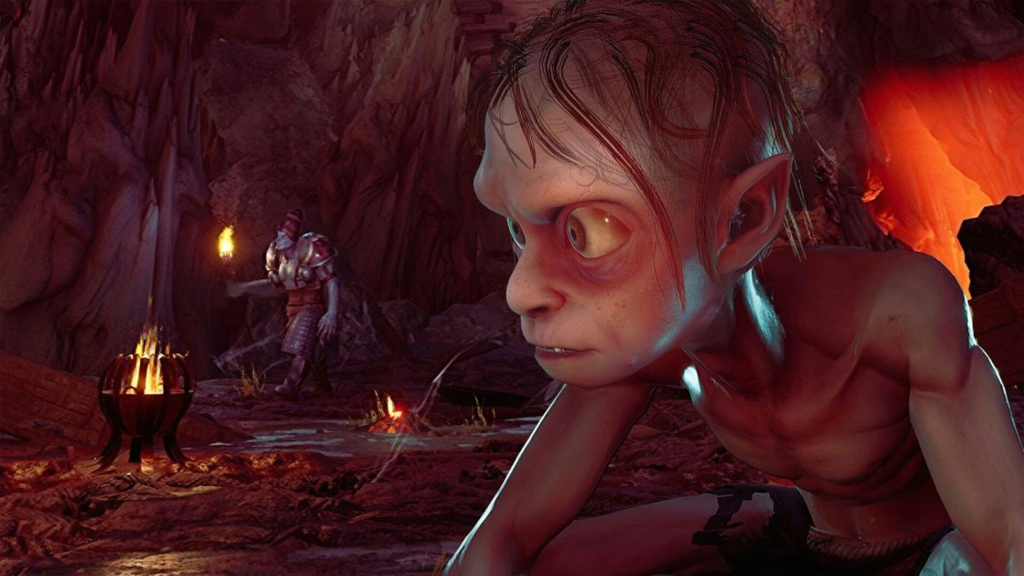 A screenshot from The Lord of the Rings: Gollum.
