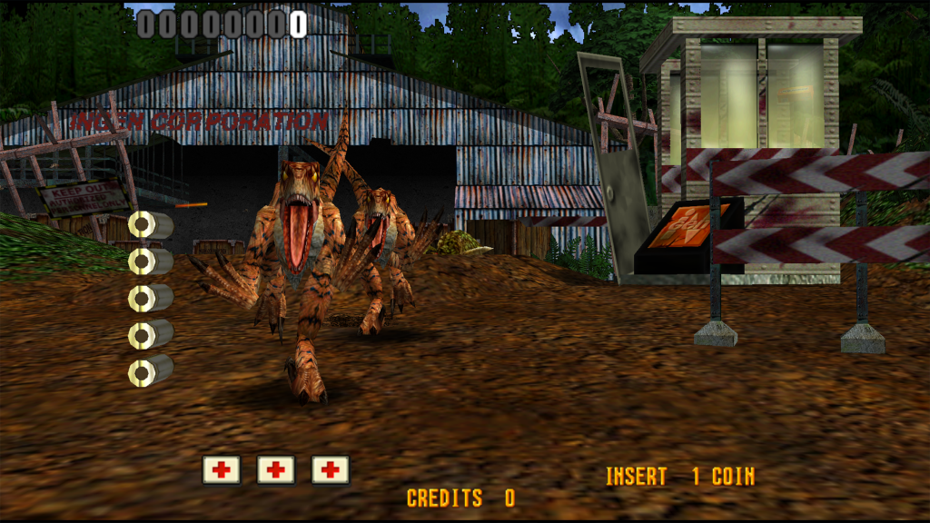 A screenshot from The Lost World: Jurassic Park.